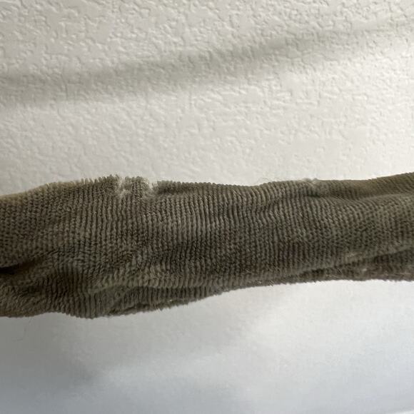 CP SHADES Velvet Wrap Top Blouse Dolman Olive Green Gothic Medium New Ab19 - Picture 7 of 9